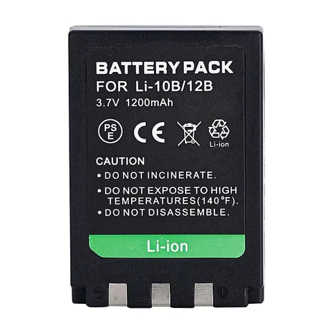 Pin Máy Ảnh Li-10B Li-12B Dùng Cho Olympus Stylus 800, 810, 1000, C-60, C-70 Zoom - Dung Lượng Cao Hỗ Trợ Chụp Ảnh Liên Tục