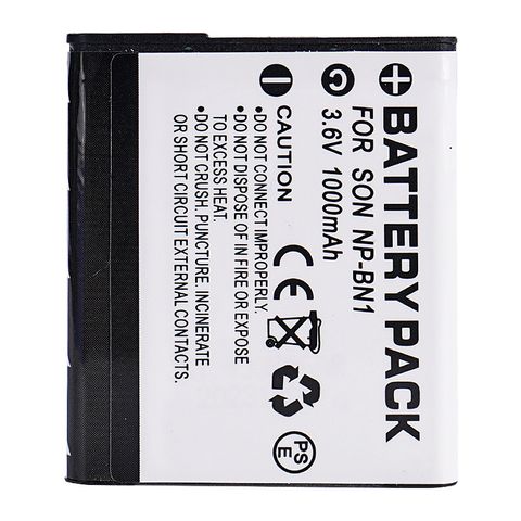 Pin Máy Ảnh Sony NP-BN1 Dành Cho Cybershot W350, W360, W380, TX7, TX9C - Pin Thay Thế Chất Lượng Cao Cho Nhiếp Ảnh Gia