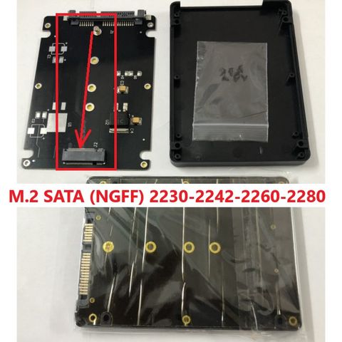 Box Chuyển Đổi SSD M.2 SATA Sang 2.5 inch Chuẩn SATA3 6Gb/s - Khả Năng Tương Thích Tốt với Nhiều Dòng Máy Tính