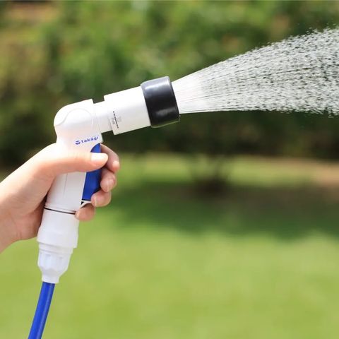 Bộ cuộn ống tưới cây tự động 15m Takagi R715FJC2 - Thiết bị tưới vườn tiện lợi, 4 chế độ phun nước, chất lượng Nhật Bản