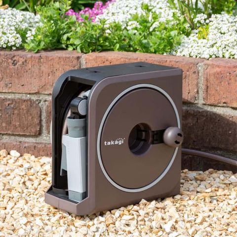 Bộ Vòi Tưới Cây 4 Chế Độ NANO NEXT 10m Takagi RM1110BR - Dụng Cụ Tiết Kiệm Nước Chăm Sóc Vườn Tối Ưu