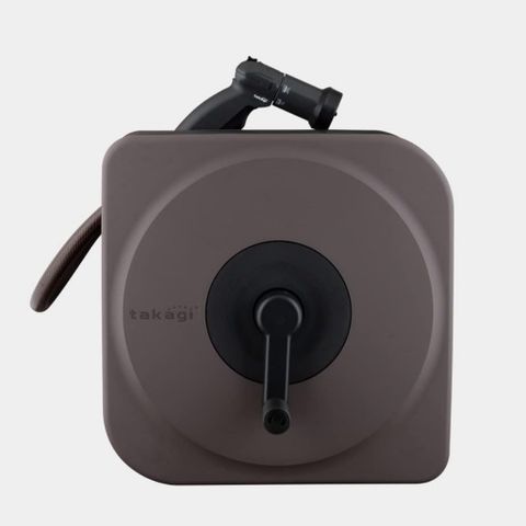 Bộ Vòi Tưới Vườn BOXY NEXT 30m (BR) Takagi - Thiết Kế Thông Minh, 4 Chế Độ Phun, Nhựa Chất Lượng Cao, Giải Pháp Tưới Cây Tiện Lợi