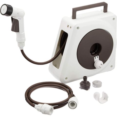 Bộ vòi tưới cây 20m Takagi Aurora NANO RM220BR - Vòi tưới nhỏ gọn, 4 chế độ phun, chất liệu cao cấp, phù hợp cho sân vườn và ban công