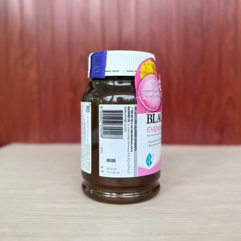 Tinh Dầu Hoa Anh Thảo Blackmores Evening Primrose Oil 190 Viên - Hỗ Trợ Cân Bằng Hormone, Làm Đẹp Da, Tóc Khỏe Mạnh
