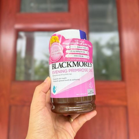 Tinh Dầu Hoa Anh Thảo Blackmores Evening Primrose Oil 190 Viên - Hỗ Trợ Cân Bằng Hormone, Làm Đẹp Da, Tóc Khỏe Mạnh