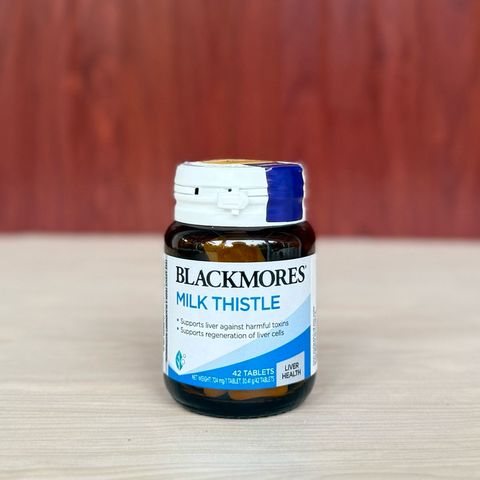Viên uống bổ gan Blackmores Milk Thistle 42 viên - Hỗ trợ chăm sóc sức khỏe gan tự nhiên, Nhập khẩu chính ngạch, Dii.