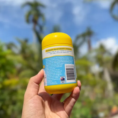 [Nhập khẩu] Kẹo canxi cho bé Nature's Way Kids Smart Vita Gummies Calcium + Vitamin D 60 viên - dii.