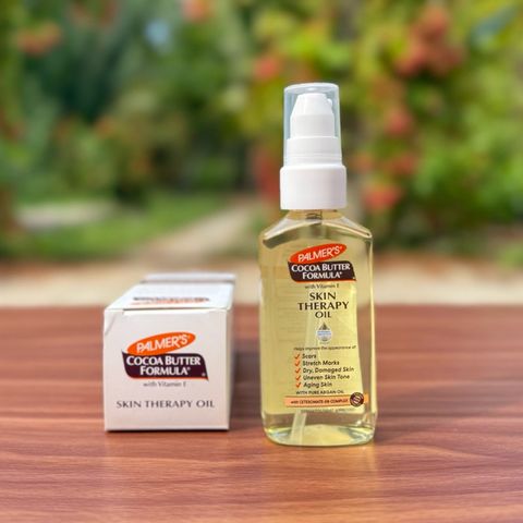 Dầu Dưỡng Da Palmer's Cocoa Butter Formula Skin Therapy Oil Vitamin E 60ml - Ngăn Rạn Da, Làm Mờ Vết Sẹo, Dưỡng Ẩm Sâu