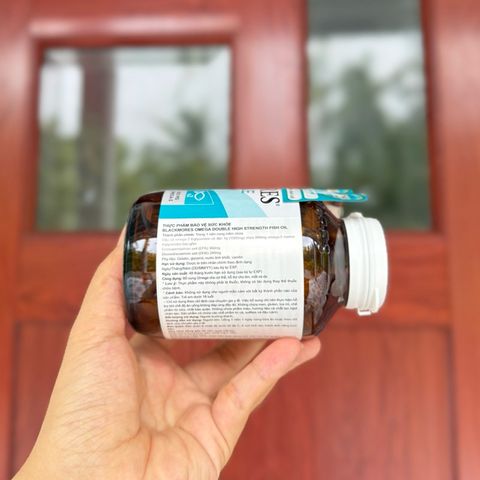 Dầu cá Blackmores Omega Double Hight Strength Fish Oil 90 viên - Thực phẩm chức năng hỗ trợ sức khỏe tim mạch và não bộ