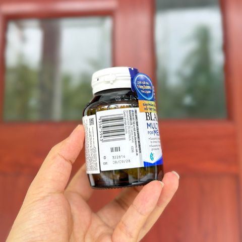 Viên Uống Vitamin Blackmores Multivitamin Dành Cho Nam 50 Viên - Hỗ Trợ Sức Khỏe Tổng Thể, Nhập Khẩu Chính Ngạch