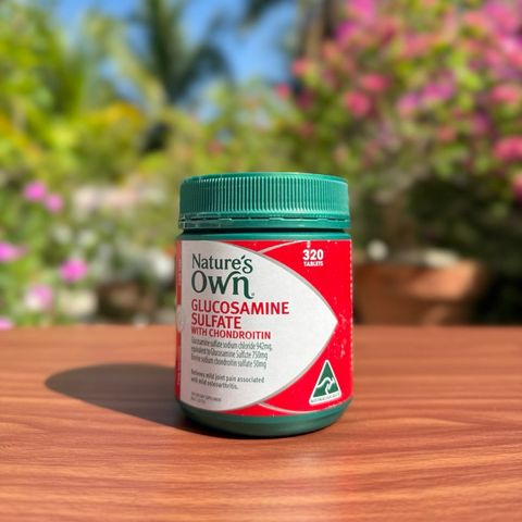 Viên uống bổ khớp Nature’s Own Glucosamine Sulfate With Chondroitin 320 viên - diihangmyuc.