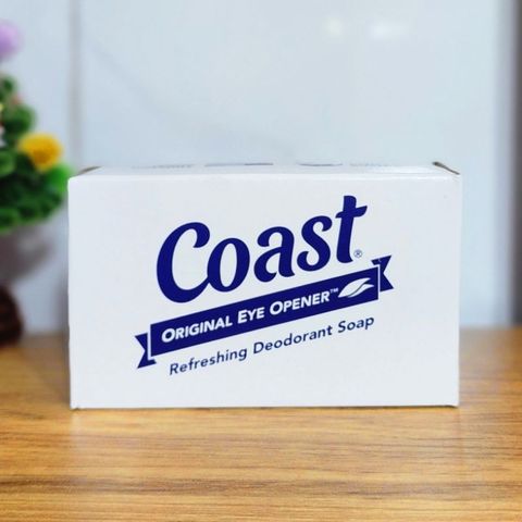 Combo 3 Cục Xà Bông Coast 118g - Xà Bằng Hương Dịu Nhẹ cho Cả Nhà, Sản phẩm Chính Hãng từ Mỹ, Thích Hợp Tắm và Rửa Tay