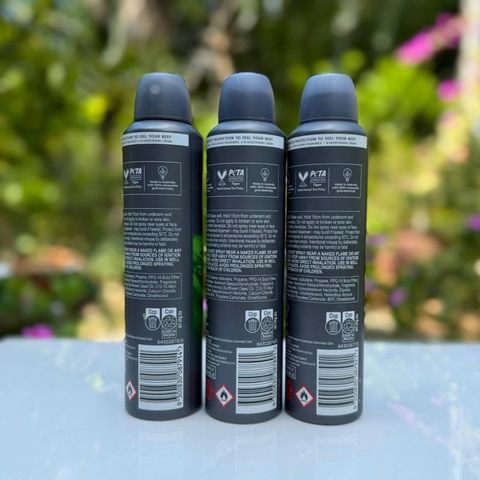 Xịt Khử Mùi Nam Dove Men + Care 72h Protection 250ml - Sản Phẩm Chính Hãng Mỹ - Chăm Sóc Cơ Thể Tươi Mát, Dịu Nhẹ