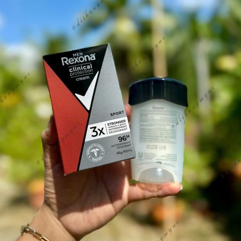 Lăn khử mùi Rexona Men Clinical Protection Sport 48g - Kiểm soát mồ hôi hiệu quả, khô thoáng suốt 96 giờ, chính hãng.
