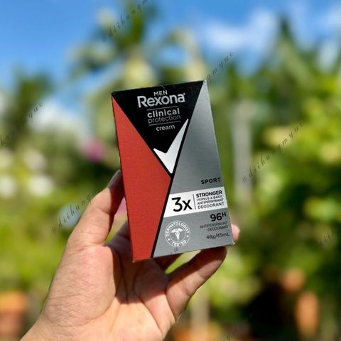 Lăn khử mùi Rexona Men Clinical Protection Sport 48g - Kiểm soát mồ hôi hiệu quả, khô thoáng suốt 96 giờ, chính hãng.