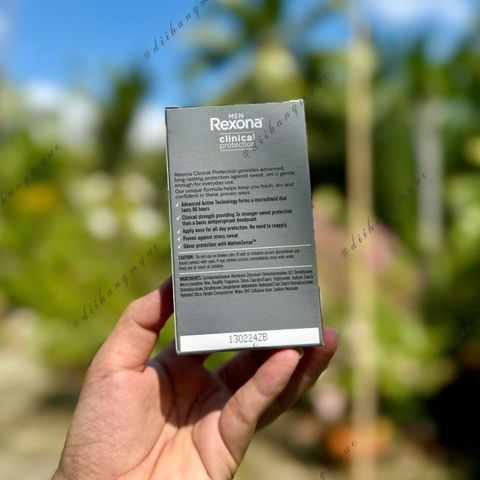 Lăn khử mùi Rexona Men Clinical Protection Sport 48g - Kiểm soát mồ hôi hiệu quả, khô thoáng suốt 96 giờ, chính hãng.
