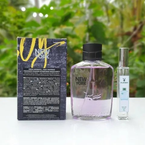 Nước Hoa Nam Playboy New York EDT 10ml - Hương Gỗ Cay Nồng Sang Trọng - Mini Chiết Chính Hãng từ Tây Ban Nha