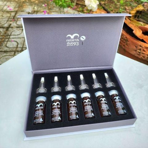 Serum Dưỡng Trắng Da Rebirth Miracle C Whitening 6x10ml - Phục Hồi Da, Tăng Độ Đàn Hồi, Làm Mờ Vết Nám, Tàn Nhang