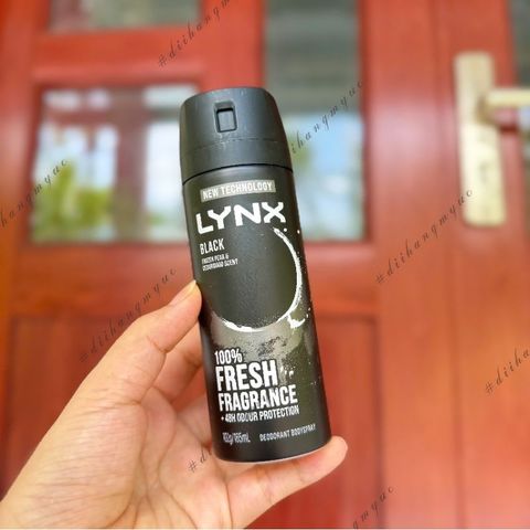 Xịt Khử Mùi LYNX 165ml - Xịt Body Hương Thơm Tươi Mát, Chăm Sóc Da Cơ Thể, Hàng Nội Địa Thái Lan