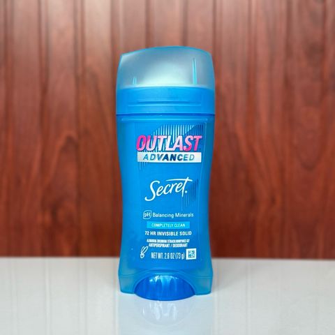 Lăn khử mùi nữ Secret Outlast Advanced 73g - diihangmyuc.