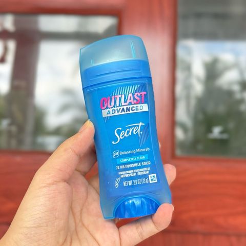 Lăn khử mùi nữ Secret Outlast Advanced 73g - diihangmyuc.