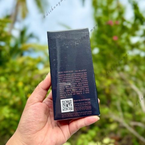 Nước hoa nữ Narciso Rodriguez Musc Noir Rose For Her EDP 100ml - Hương thơm quyến rũ, chính hãng, hoàn hảo cho phái đẹp