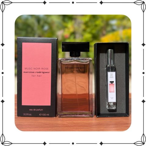 Nước Hoa Nữ Narciso Rodriguez For Her Musc Noir Rose EDP 10ml - Hương Thơm Quyến Rũ, Chiết Sang Trọng, Phù Hợp Mọi Dịp