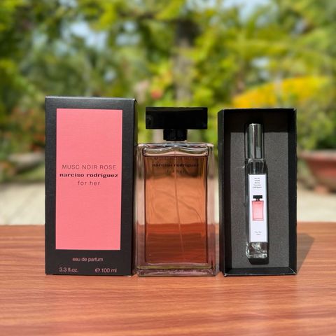 Nước Hoa Nữ Narciso Rodriguez For Her Musc Noir Rose EDP 10ml - Hương Thơm Quyến Rũ, Chiết Sang Trọng, Phù Hợp Mọi Dịp