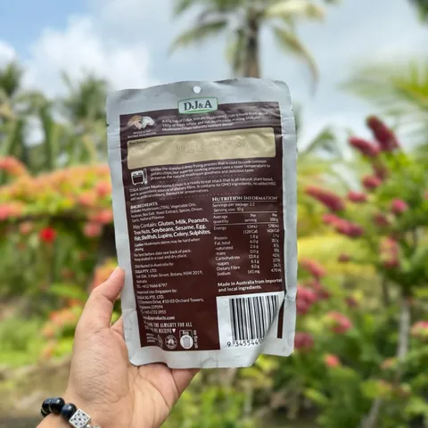 Nấm hương sấy giòn DJ&A Shiitake Mushroom Crisps 65g - diihangmyuc.