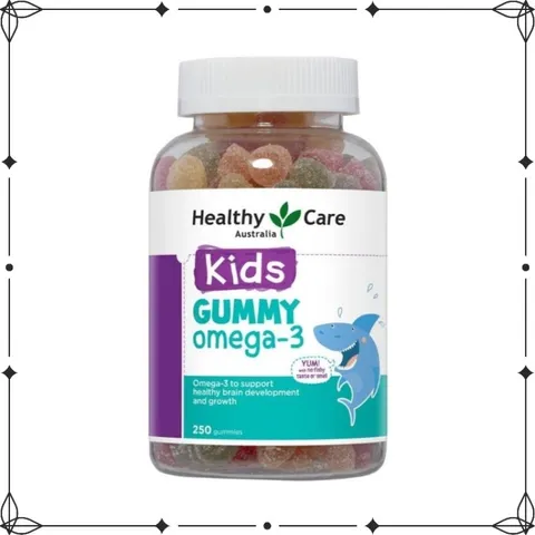 Healthy Care Gummy Omega 3 250 Viên - Kẹo Dẻo Bổ Sung Omega 3 Cho Bé - DiiHangMyUc.