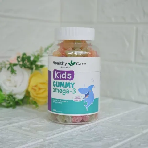Healthy Care Gummy Omega 3 250 Viên - Kẹo Dẻo Bổ Sung Omega 3 Cho Bé - DiiHangMyUc.