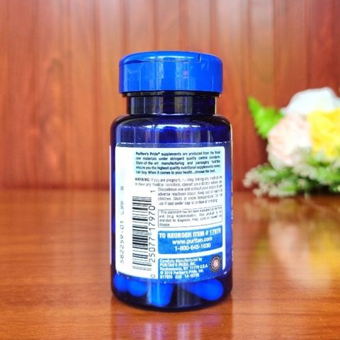 Puritan's Pride L-Glutathione (Reduced) 500mg 30 viên - Viên Uống Hỗ Trợ Sáng Da của Mỹ - DiiHangMyUc.