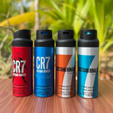 Xịt Khử Mùi Nam CR7 Cristiano Ronaldo 150ml - Hương Gỗ và Hoa Oải Hương - Nước Hoa Body Chính Hãng cho Phong Cách Tự Tin