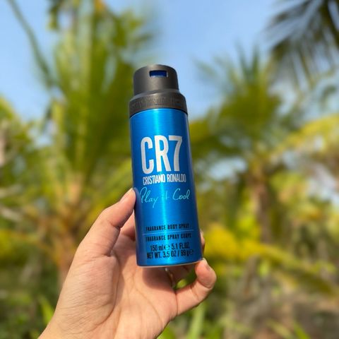 Xịt Khử Mùi Nam CR7 Cristiano Ronaldo 150ml - Hương Gỗ và Hoa Oải Hương - Nước Hoa Body Chính Hãng cho Phong Cách Tự Tin