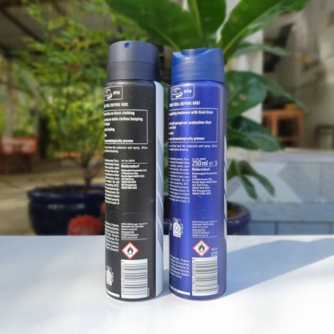 Xịt khử mùi Nivea Men 250ml - Xịt body nam chính hãng, khử mùi hiệu quả, bảo vệ suốt 24h - DiiHangMyUc
