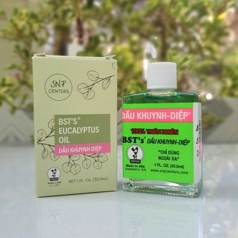 Dầu Khuynh Diệp Mỹ BTS’S EUCALYPTUS OIL 30ml - DiiHangMyUc.