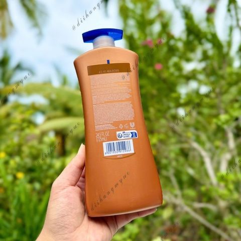 Sữa Dưỡng Thể Trắng Da Vaseline CoCoa Radiant 725ml - Dưỡng Ẩm Chăm Sóc Da Với Bơ Ca Cao Tự Nhiên