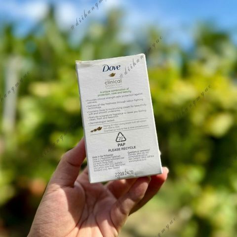 Lăn Khử Mùi Nữ Dove Clinical Protection Cream Fresh Touch 45ml - Hiệu Quả 96 Giờ, Dưỡng Ẩm, Chống Kích Ứng Da