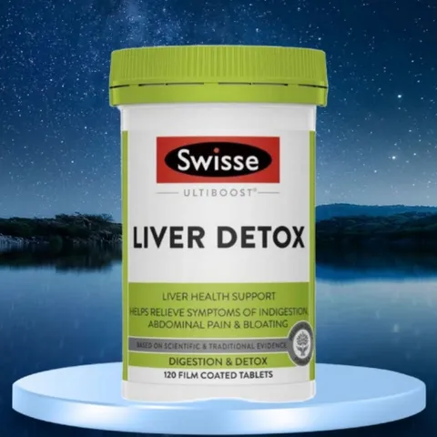 Viên uống bổ gan của Úc - Swissr Liver Detox 120 viên