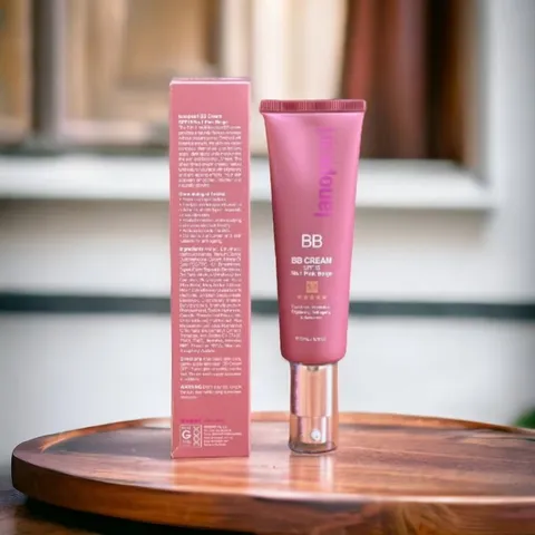 Lanopearl BB Cream SPF 15 No.1 Pink Beige 50ml - Kem Che Khuyết Điểm 5 trong 1 - DiiHangMyUc.