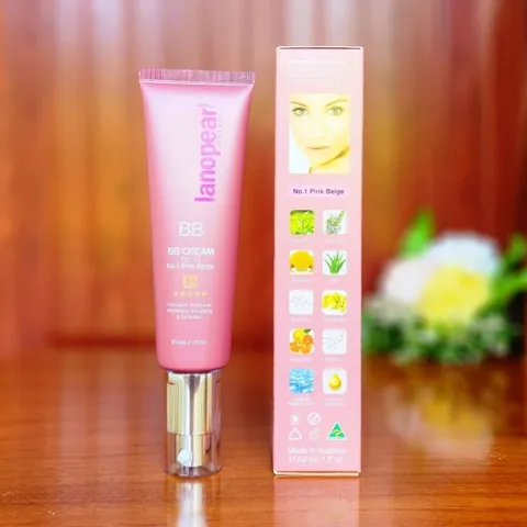 Lanopearl BB Cream SPF 15 No.1 Pink Beige 50ml - Kem Che Khuyết Điểm 5 trong 1 - DiiHangMyUc.