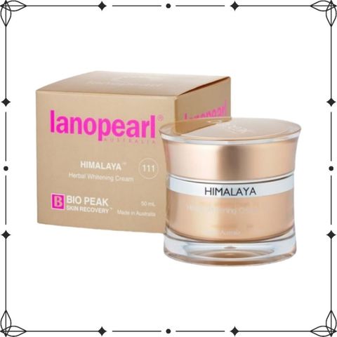 Lanopearl Himalaya Herbal Whitening Cream 50ml - Kem Nám và Làm Trắng Da - DiiHangMyUc.