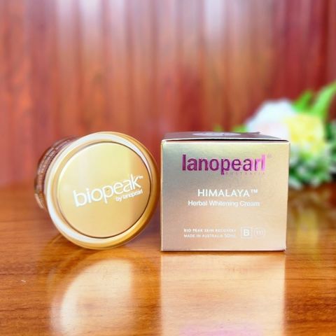 Lanopearl Himalaya Herbal Whitening Cream 50ml - Kem Nám và Làm Trắng Da - DiiHangMyUc.