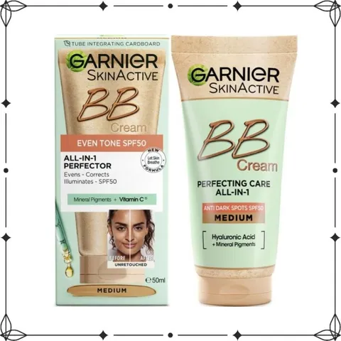 Kem Nền Garnier BB Cream Even Tone SPF50 Light all-in-1 50ml - DiiHangMyUc.