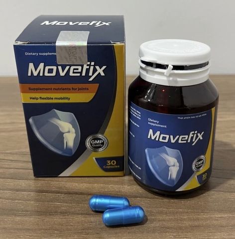 Viên Uống Movefix Cải Thiện Xương Khớp - Giảm Đau Viêm Khớp, Tái Tạo Sụn, Hỗ Trợ Vận Động Linh Hoạt - Hộp 30 Viên