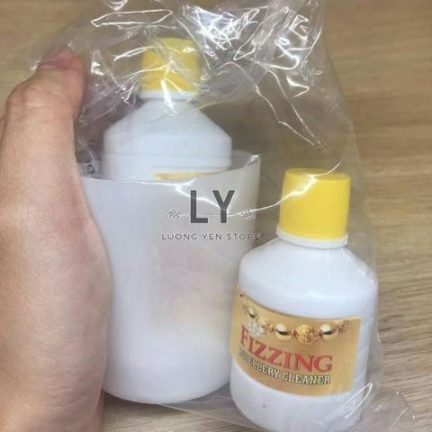 Nước Rửa Trang Sức Fizzing 70ml - Làm Sạch và Đánh Bóng Vàng Bạc, An Toàn Cho Mọi Loại Nữ Trang