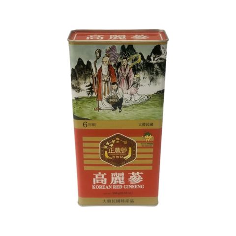 Sâm Khô Nguyên Củ Hộp Thiếc Hàn Quốc - Nhân Sâm Chất lượng Cao, Tăng Cường Sức Khỏe và Năng Lượng, Quà Tặng Ý Nghĩa