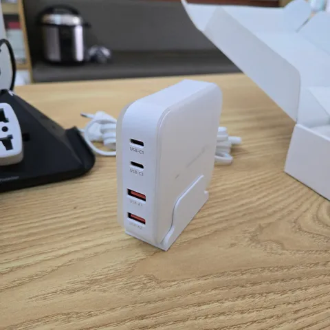 Bộ Sạc Nhanh TOOCKI 67W GaN 4 Cổng (2 USB-C + 2 USB-A) - Sạc Laptop, iPhone, MacBook - Thiết Kế Nhỏ Gọn, Hàng Xuất Hàn