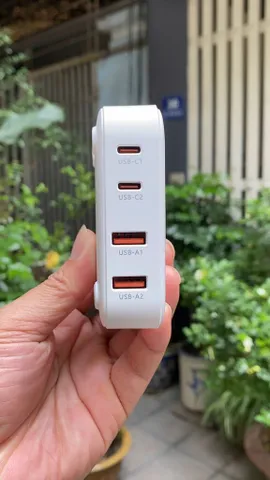 Bộ Sạc Nhanh TOOCKI 67W GaN 4 Cổng (2 USB-C + 2 USB-A) - Sạc Laptop, iPhone, MacBook - Thiết Kế Nhỏ Gọn, Hàng Xuất Hàn