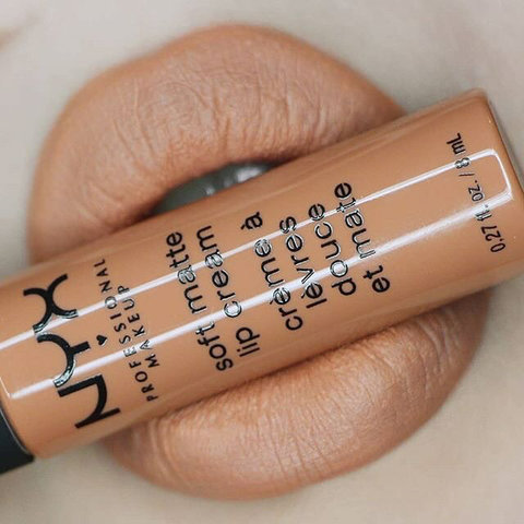 Son kem lì Nyx Professional Makeup Soft Matte Lip Cream 8ml Cape Town - Màu cam đất tự nhiên, mềm mượt, che phủ hoàn hảo